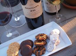 cookies and wine