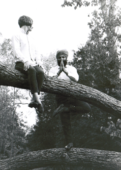 Yogi Bhajan in Tree Pose